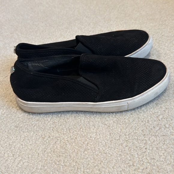 Steve Madden Black Slip-On Sneakers - Picture 2 of 4